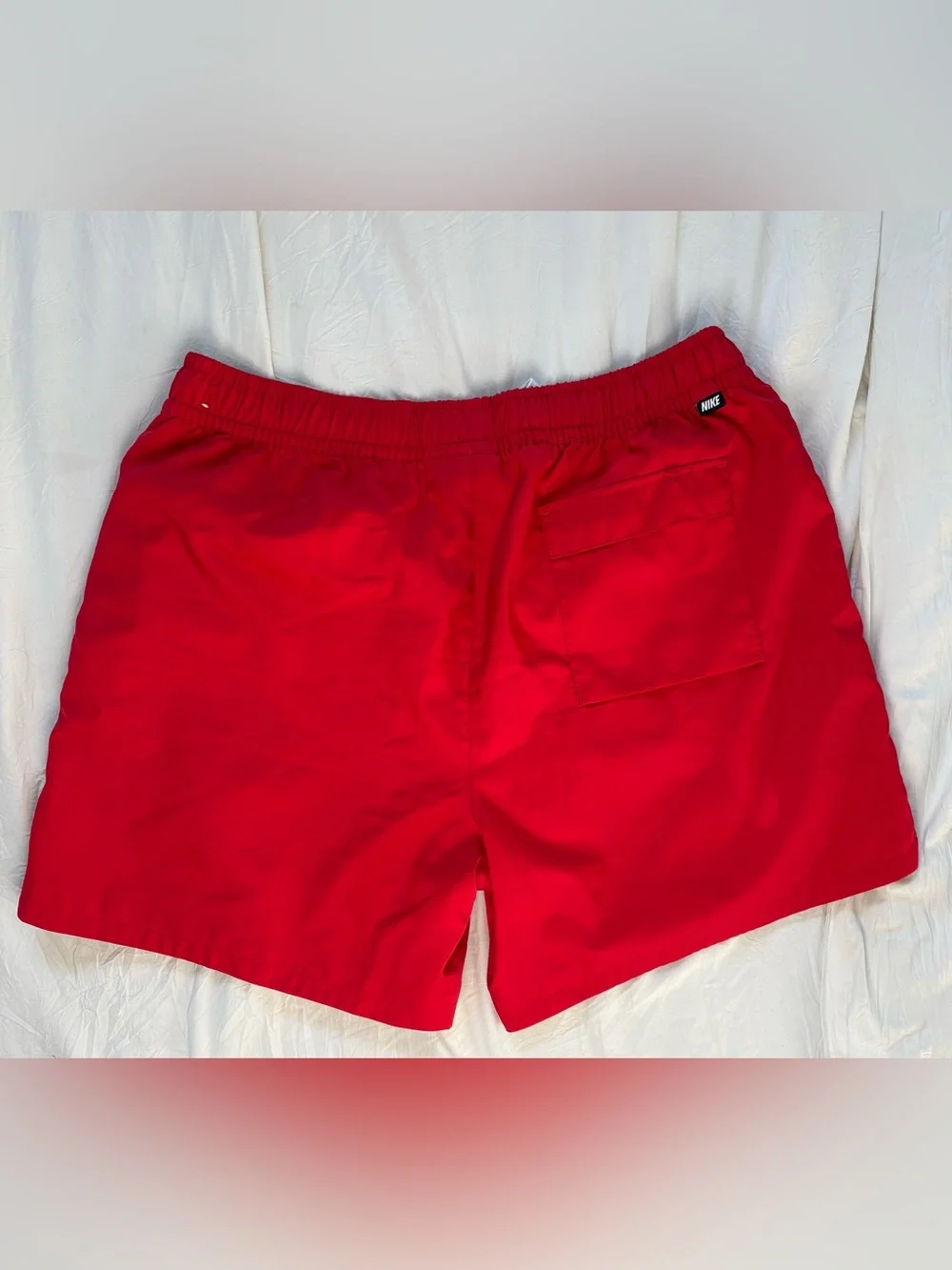 Nike Sportswear Flow Shorts Red White Men’s L DM6829-657